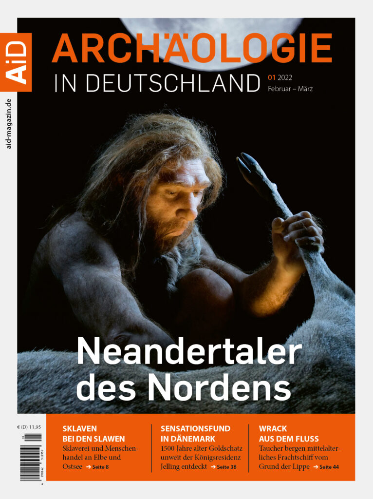 Cover der AiD 1/22 "Neanderthaler des Nordens"