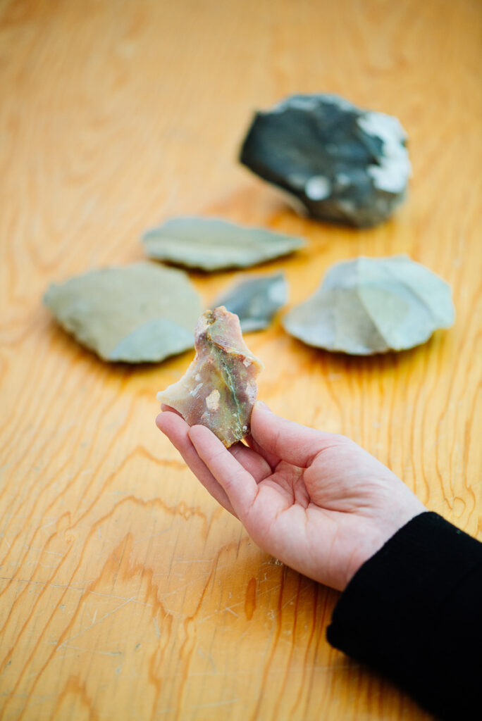 Am Bestimmungstag können Funde aus Knochen und Stein mit ins Neanderthal Museum gebracht werden.