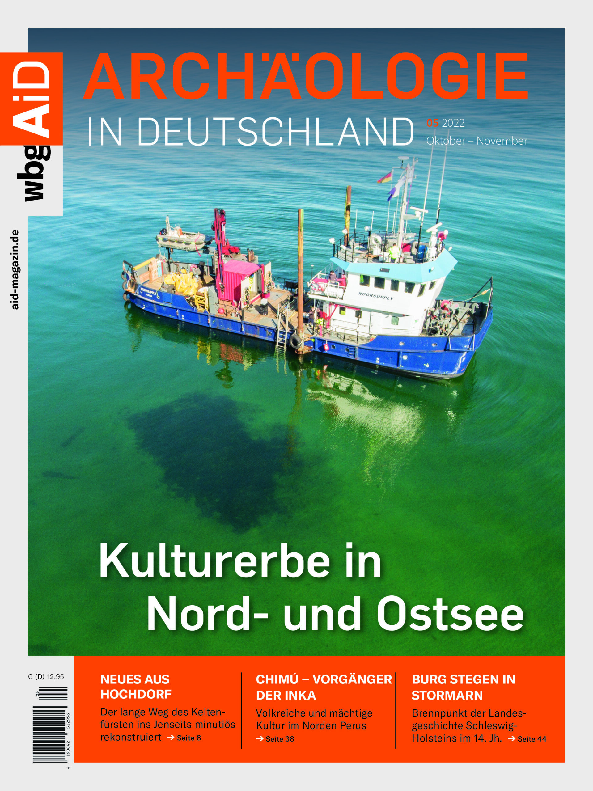 »Kulturerbe in Nord- und Ostsee« – Archäologie in Deutschland 5/22