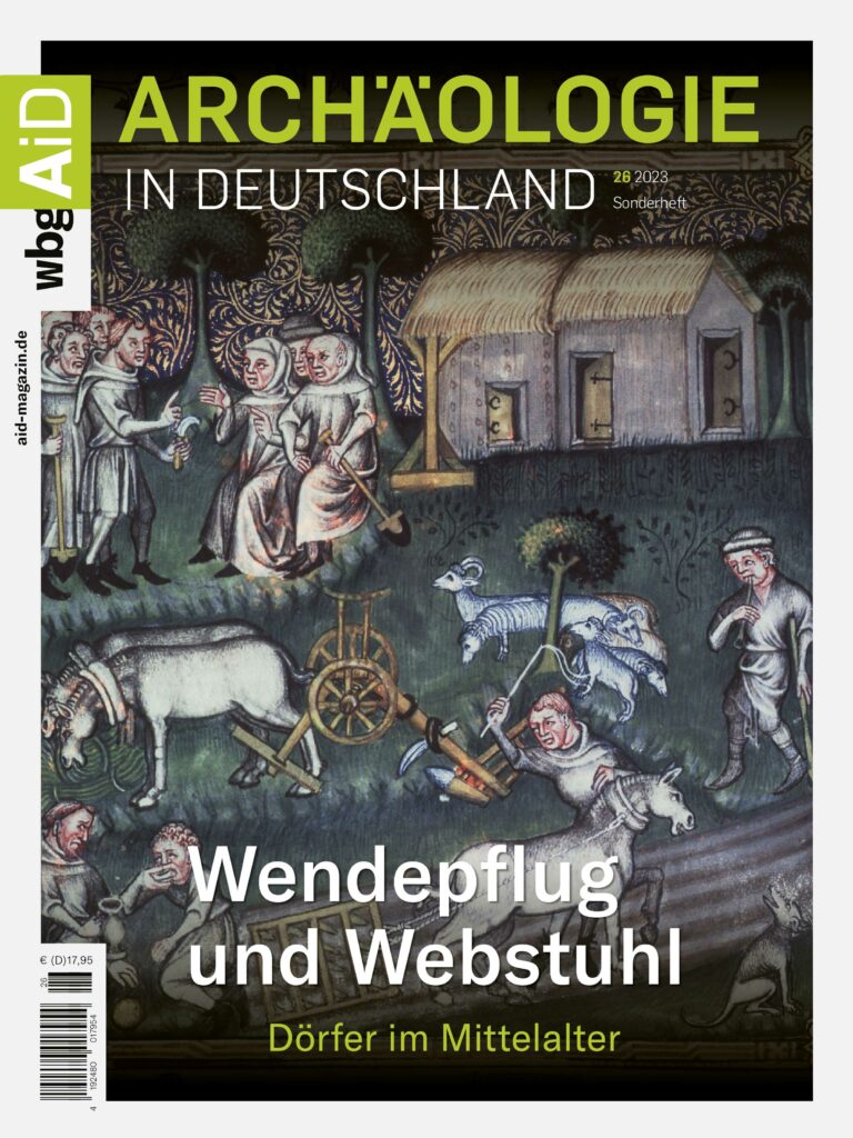 Cover AiD-Sonderheft "Wendepflug und Webstuhl – Dörfer im Mittelalter"